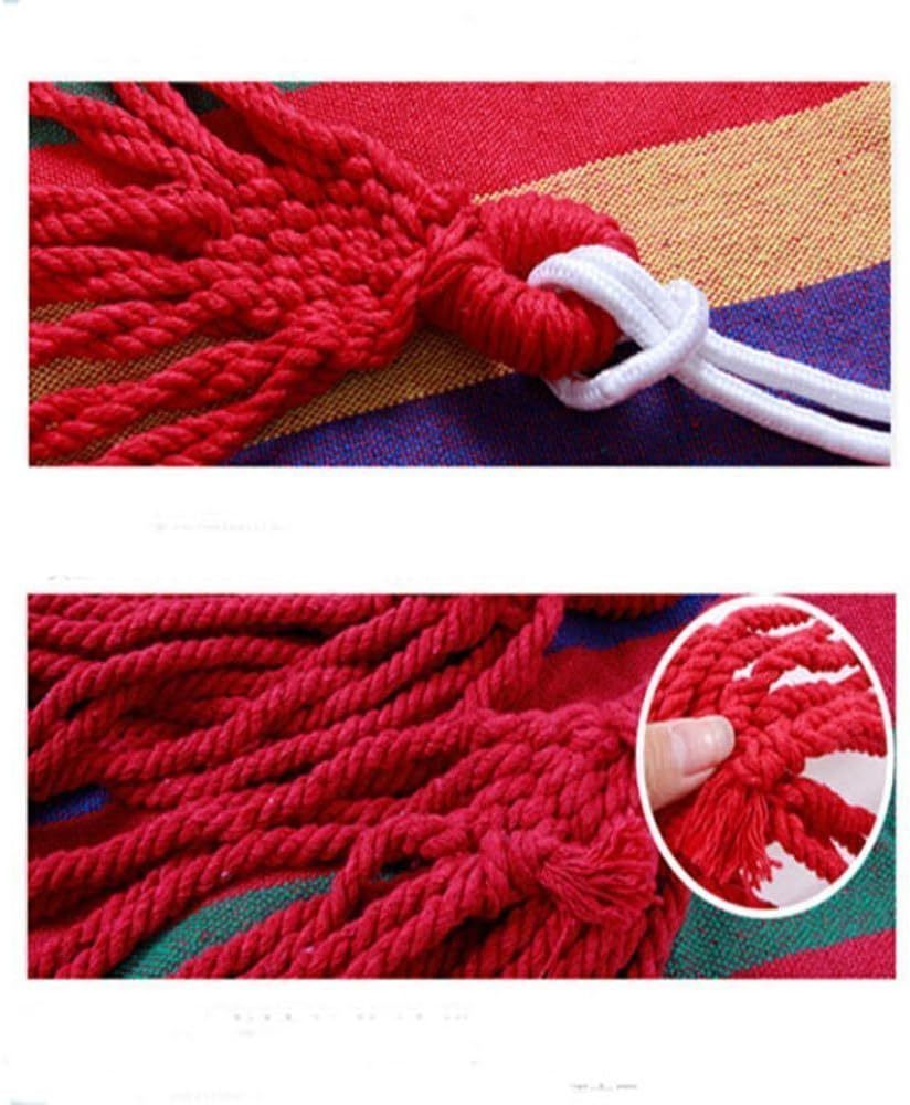 WoneNiceâ„?â€?Double Cotton Hammock for 2 Persons, Spain Warehouse